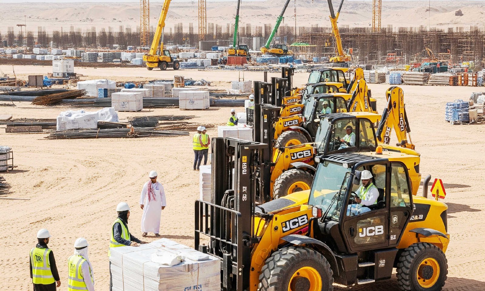 الرافعات الشوكية لشركة ابراج الرافعات البرجية المحدودة (15)