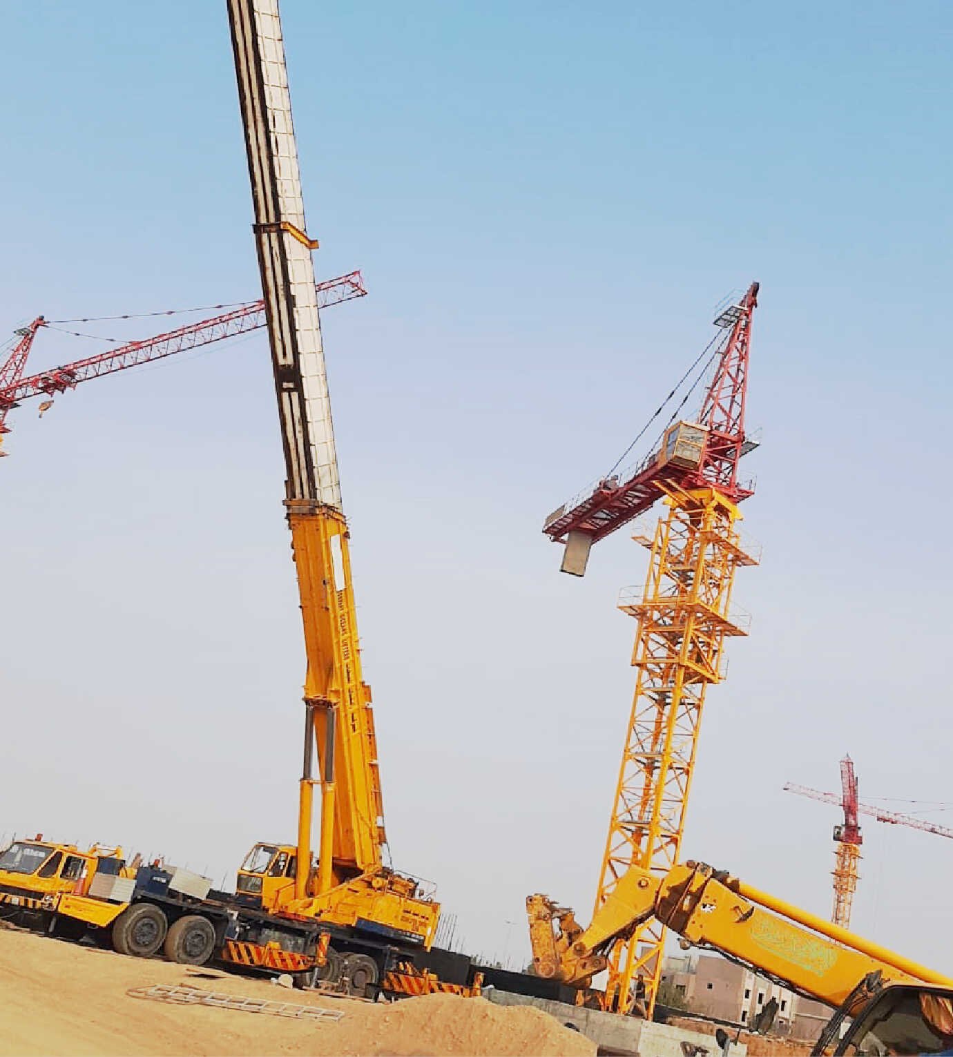 الفك والتركيب شركة ابراج الرافعات البرجية المحدودة (14)
