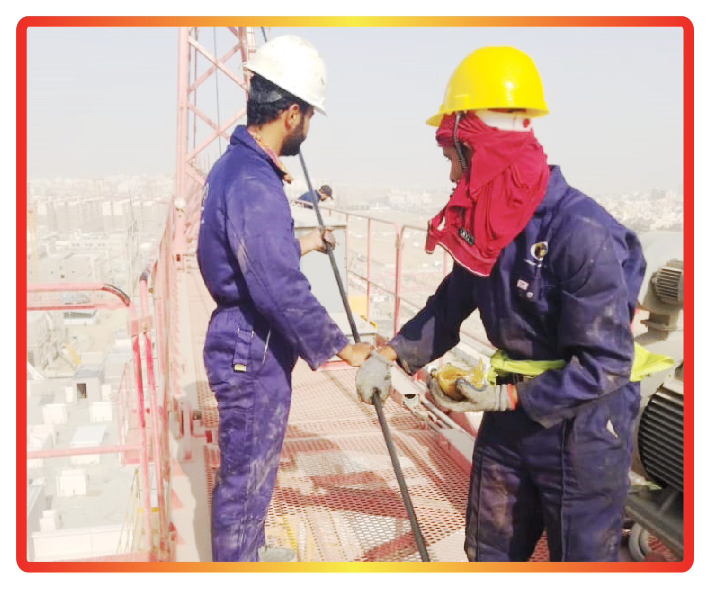 صيانة الرافعات والمصاعد